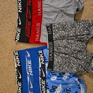 Nike Dri-FIT Blue Boxer Briefs
